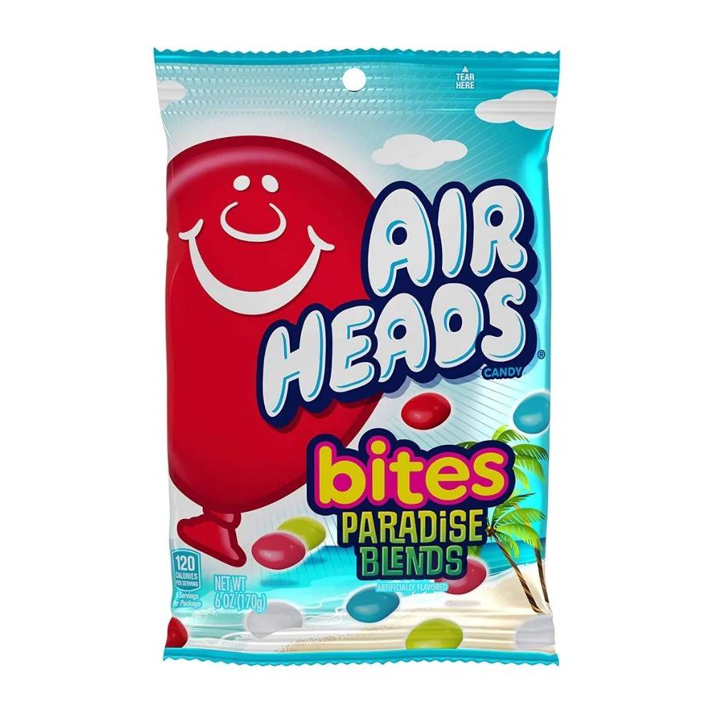 Airheads Bites Paradise Blends, caramelle alla frutta da 170g