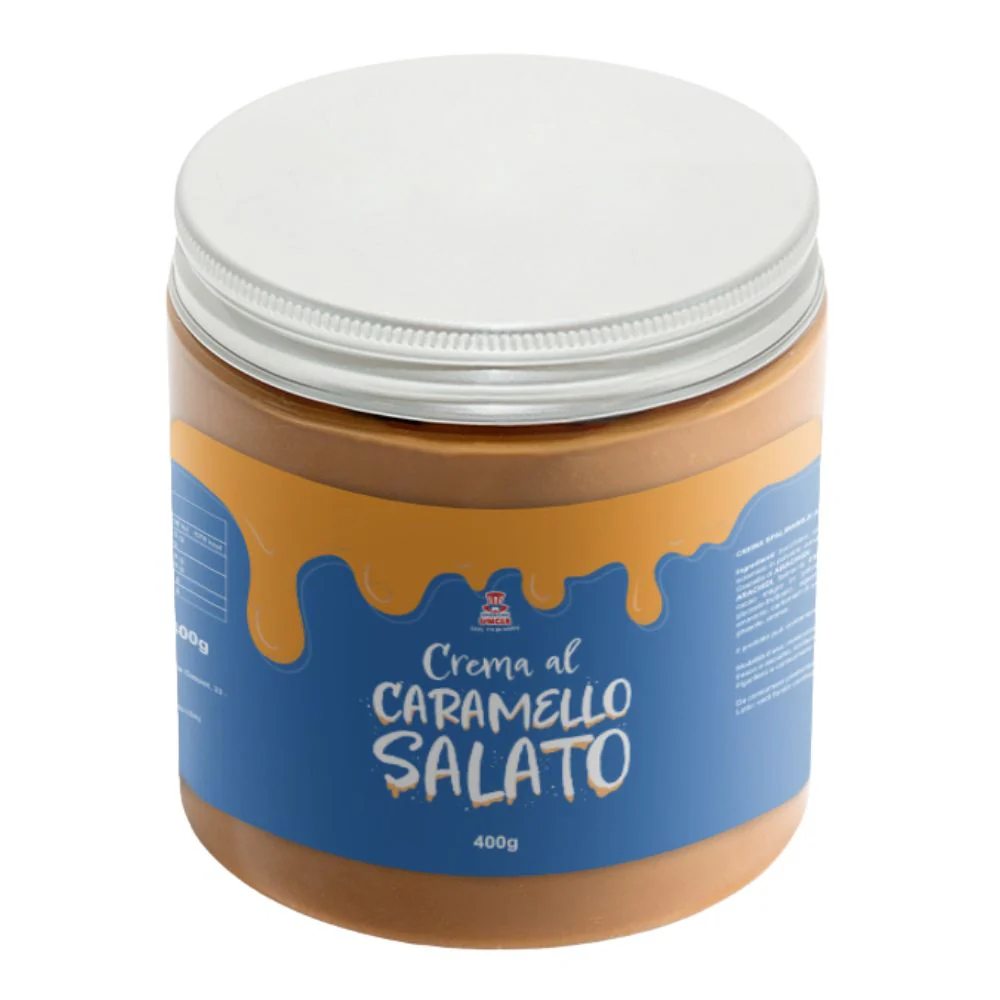 American Uncle Crema al Caramello Salato, crema spalmabile artigianale da 400g