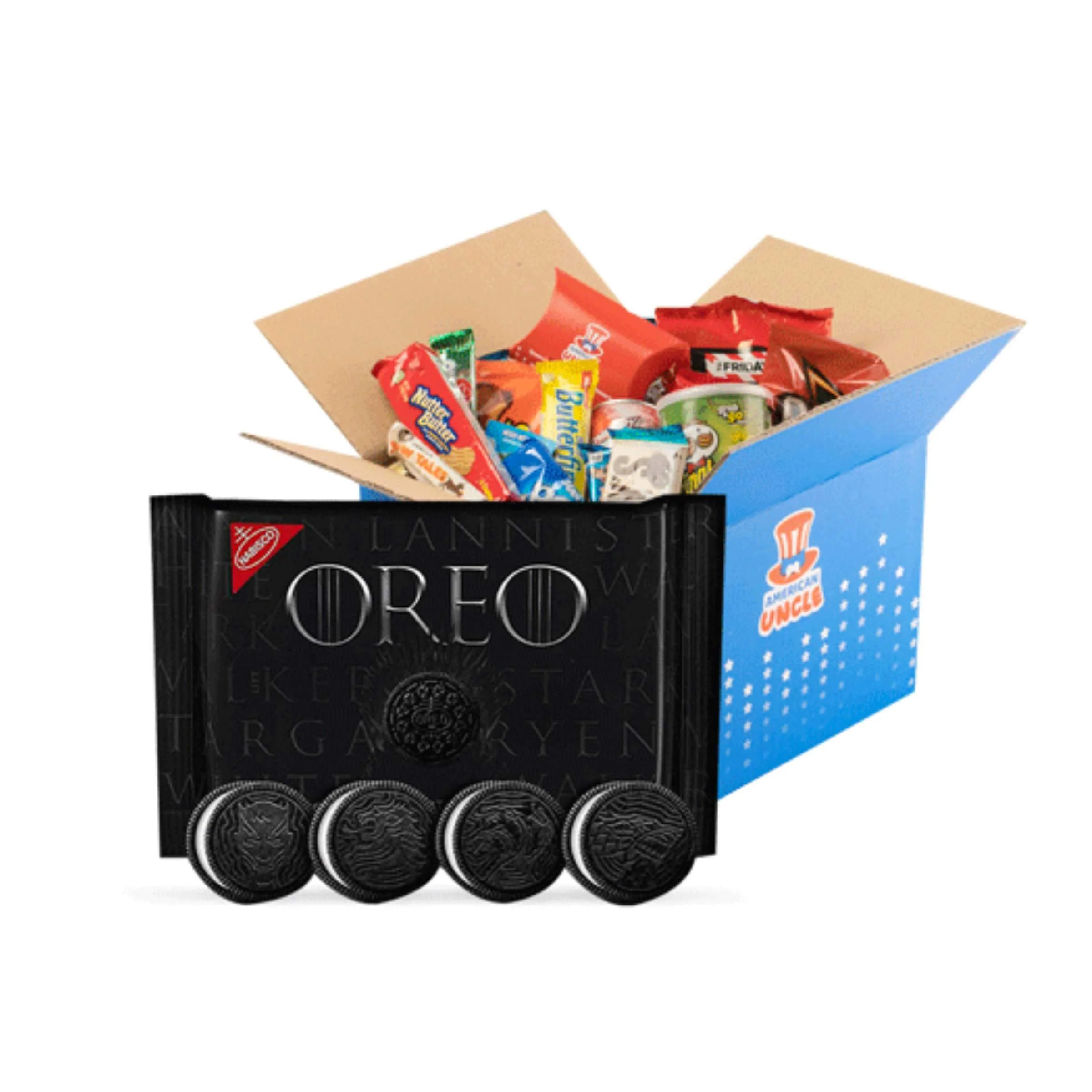 Americanbox Limited Edition con Oreo Game of Thrones (Il Trono di Spade), Box del mese in edizione limitata con Oreo Game of Thrones