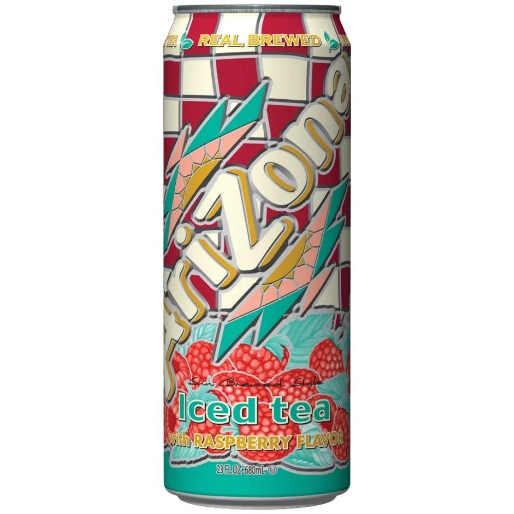 Arizona Raspberry Iced Tea, tè al lampone da 340 ml