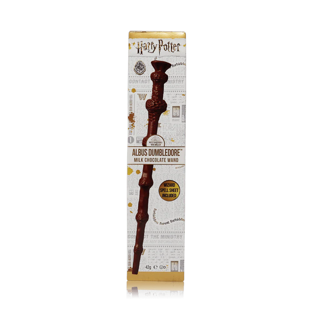 Harry Potter Bacchetta Silente, bacchetta magica al cioccolato di Albus Silente da 42g