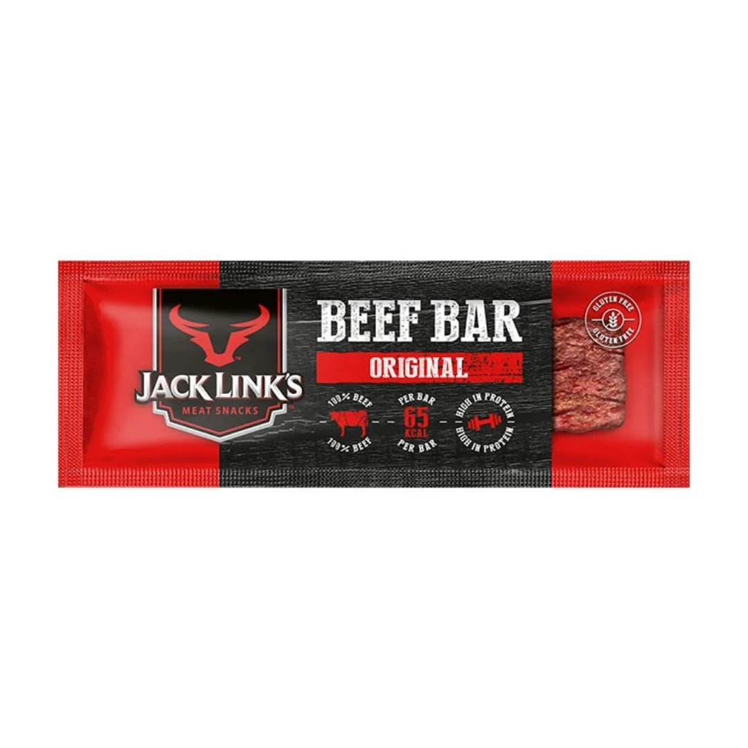 Barretta Jack Link's Beef Jerky Original, carne essiccata da 22.5g