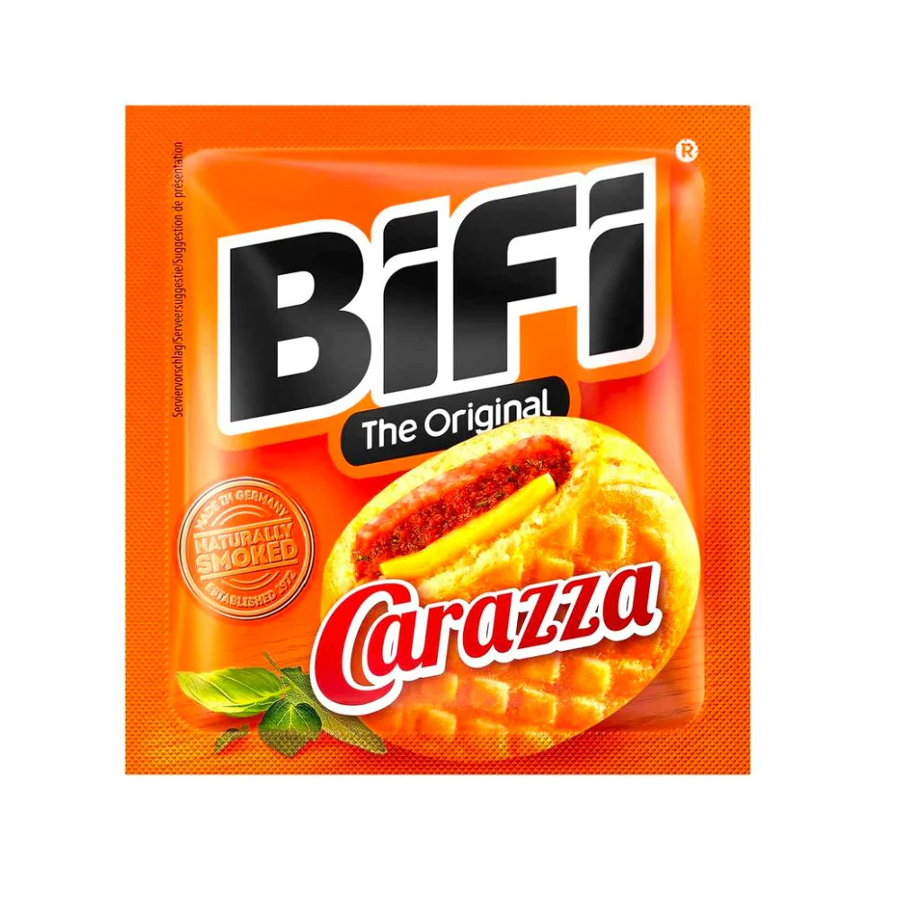 BiFi The Original Carazza, panino con salame e formaggio da 40g