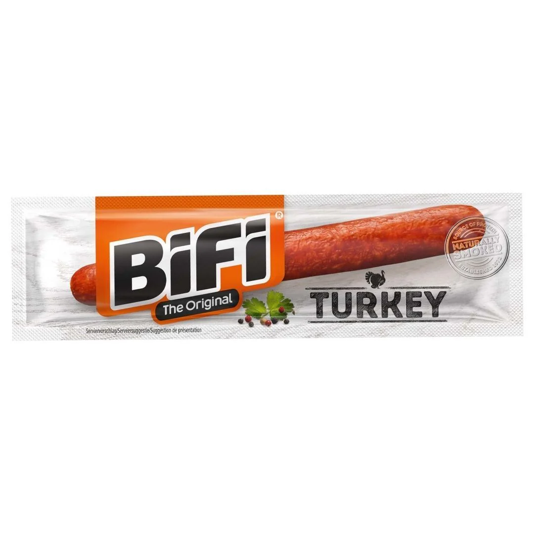 BiFi The Original Turkey, barretta di carne di tacchino da 20g