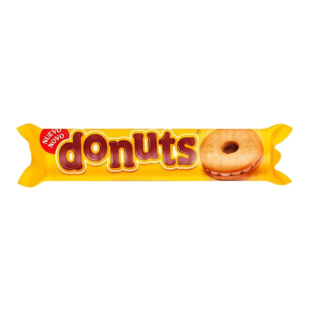Donuts Sandwich Biscuits With Donuts Cream, biscotti ripieni di crema al gusto di ciambella da 66g