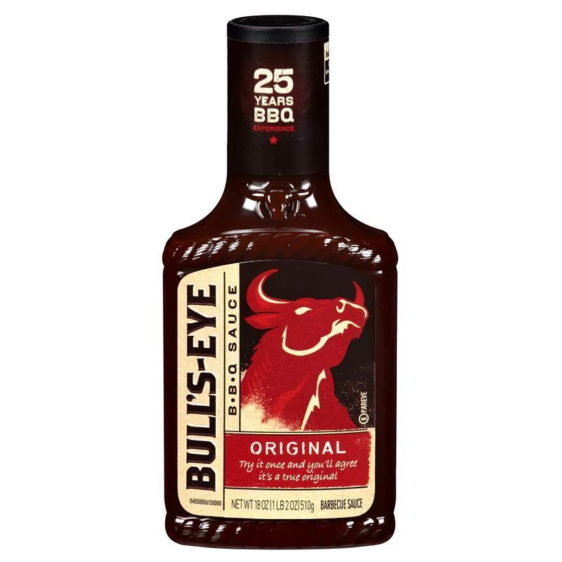 Bull's-Eye B.B.Q Sauce Original, salsa barbecue da 510g