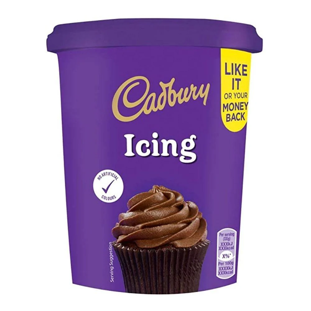 Cadbury Chocolate Icing, topping per torte al cioccolato da 400g