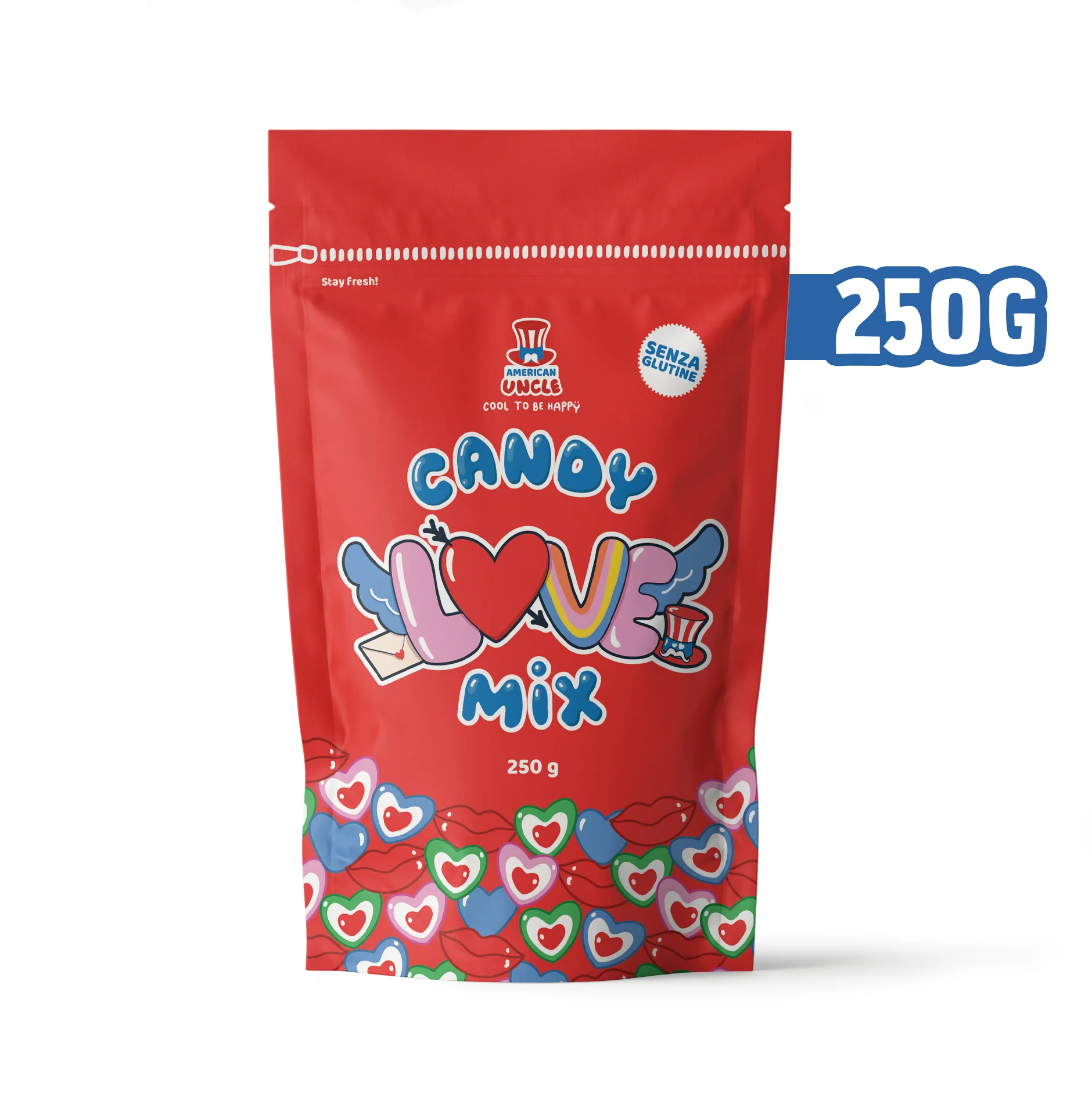 Candy mix - Love edition, confezione da 250g di caramelle gommose - Image 2