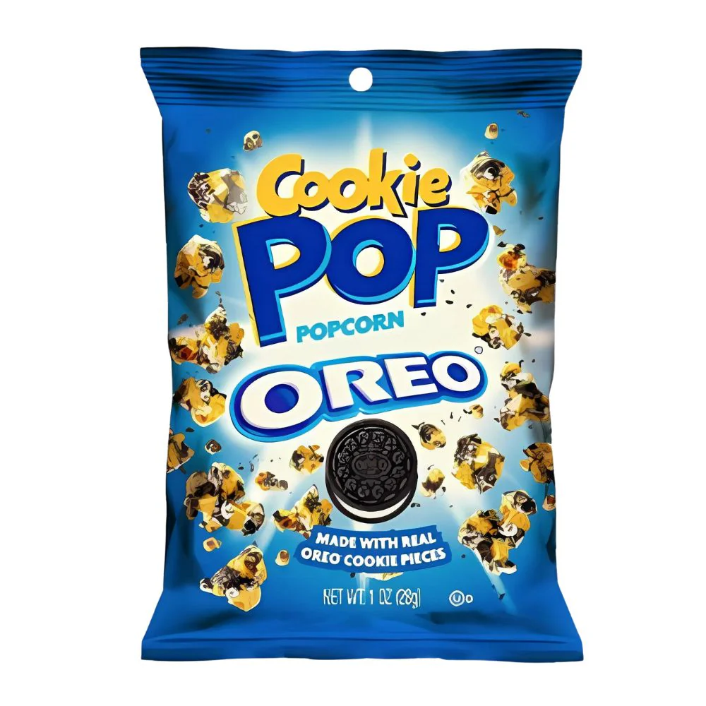 Candy Pop Popcorn Oreo Mini, popcorn al gusto di Oreo da 28g