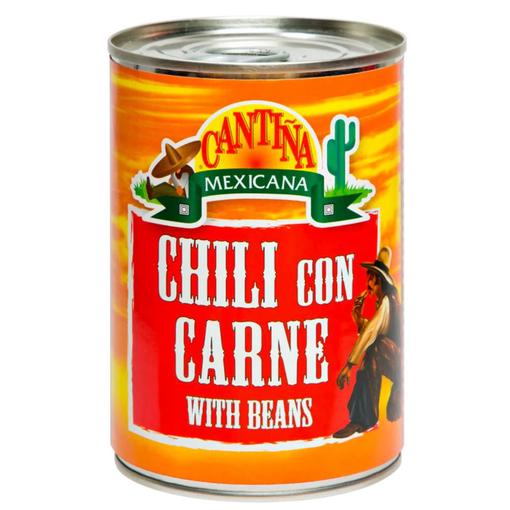 Cantina Mexicana Chili con Carne, fagioli alla messicana in salsa chili da 410g
