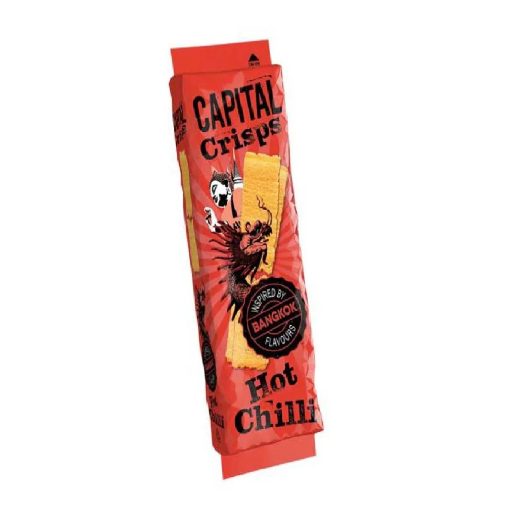 Capital Crisps Bangkok Hot Chilli, patatine piccanti da 75g