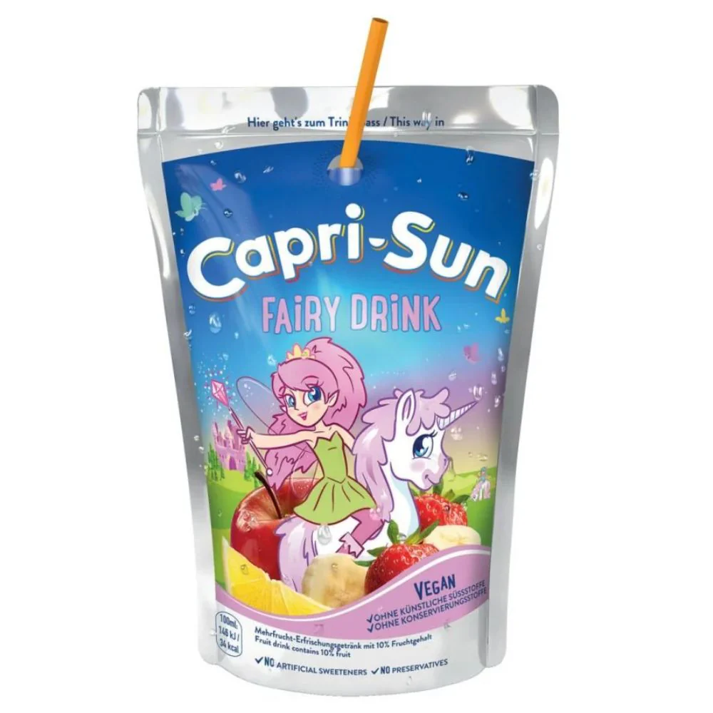 Capri Sun Fairy Drink, bevanda alla frutta da 200ml