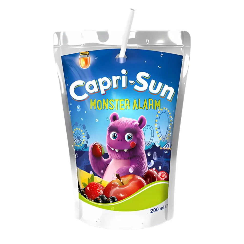 Capri Sun Monster Alarm, bevanda al gusto di frutta da 200ml