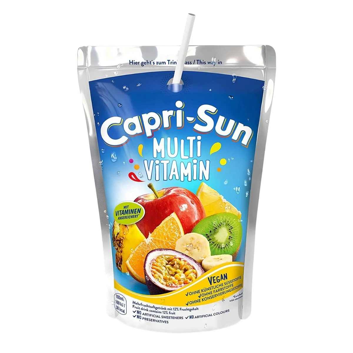 Capri Sun Multi Vitamin, bevanda alla frutta da 200ml
