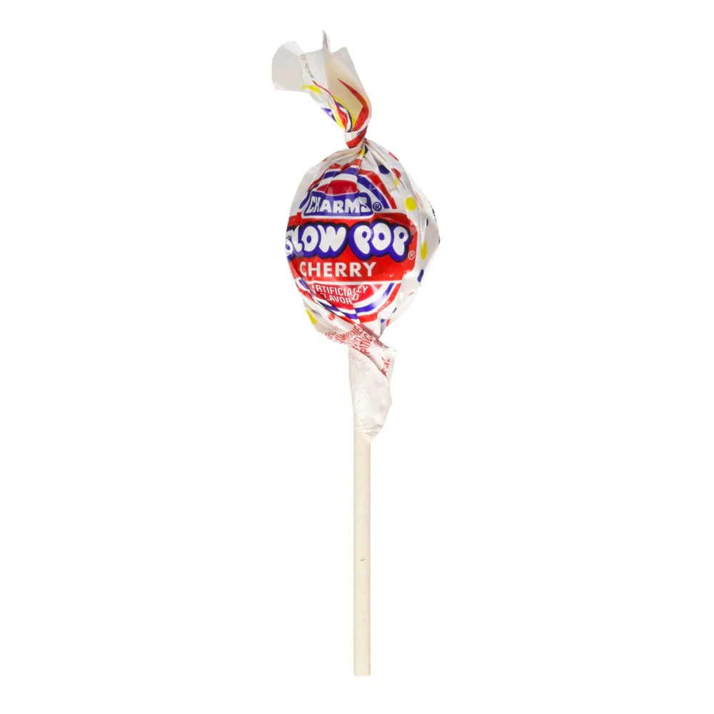 Charms Cherry Blow Pop, lecca lecca alla ciliegia da 18g