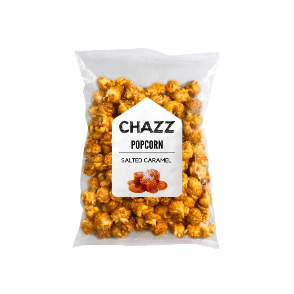 Chazz Popcorn Salted Caramel, popcorn al caramello salato da 120g