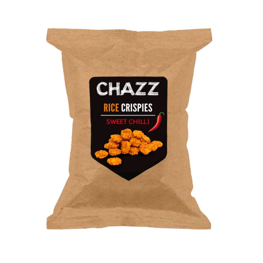 Chazz Rice Crispies Sweet Chilli, riso soffiato al peperoncino dolce da 100g