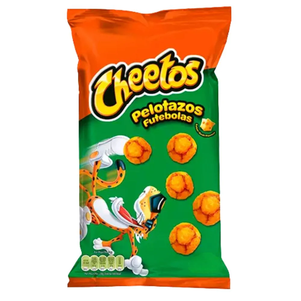 Cheetos Pelotazos, snack di mais al gusto di formaggio da 40g
