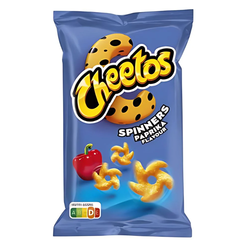 Cheetos Spinners, patatine al gusto di paprika da 110g
