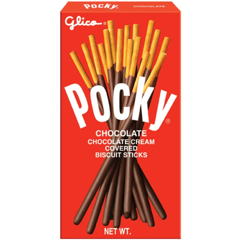 Chocolate Pocky, biscotti ricoperti di cioccolato da 49g