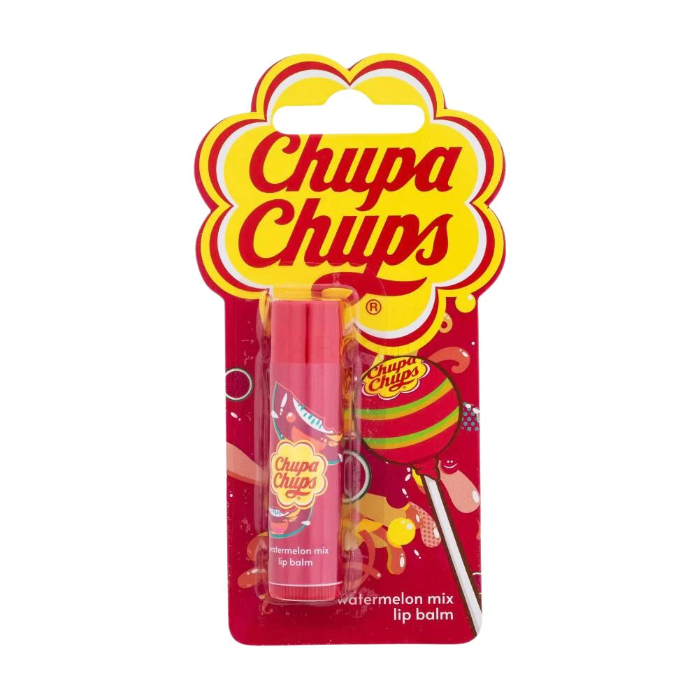Chupa Chups Lip Balm, burro cacao al gusto di fragola da 4g