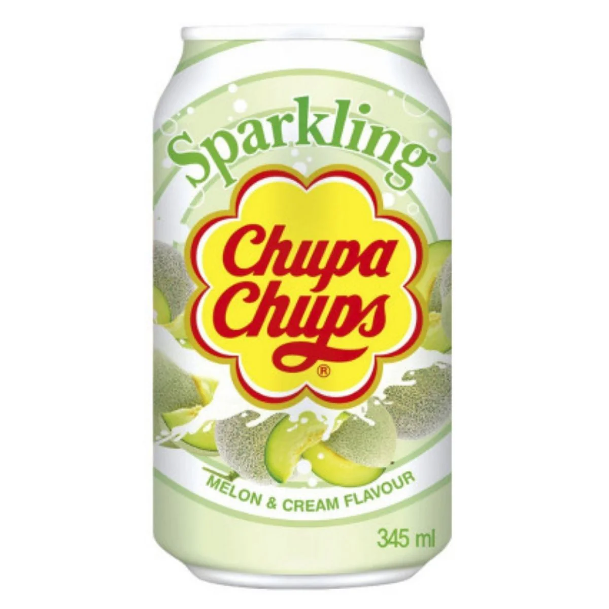 Chupa Chups Melon & Cream Flavor, bevanda al gusto di melone da 345ml