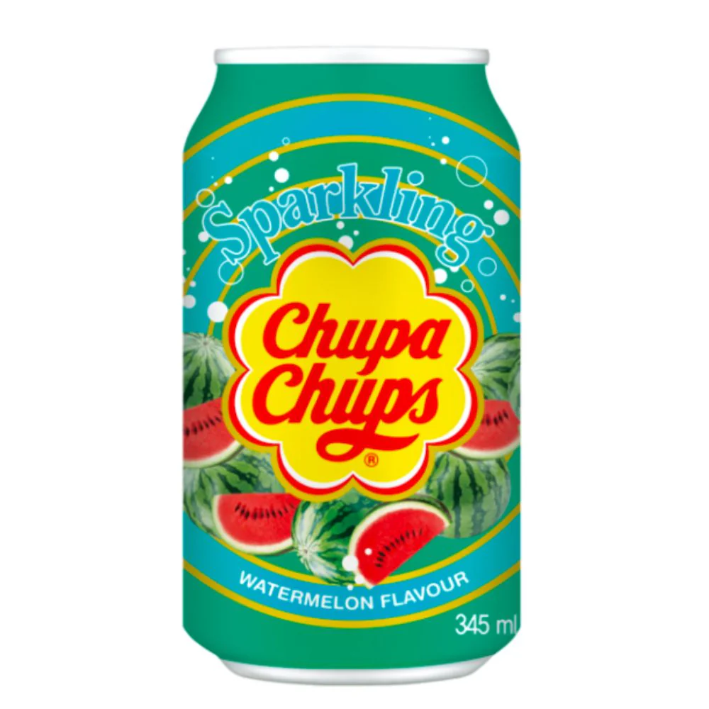 Chupa Chups Watermelon, bevanda all'anguria da 345ml