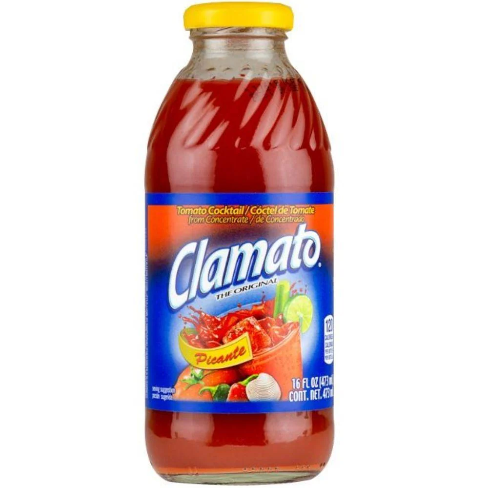 Clamato Picante Tomato Cocktail, bevanda al pomodoro piccante da 473ml