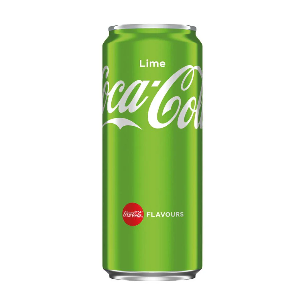 Coca Cola Lime, coca cola al gusto lime da 330ml
