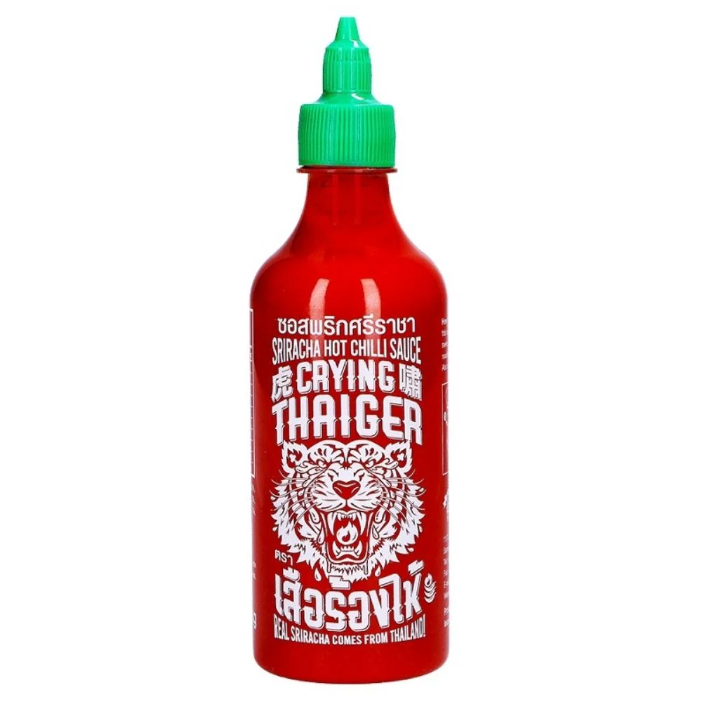 Crying Thaiger Sriracha Hot Chilli Sauce, salsa al peperoncino sriracha da 484g