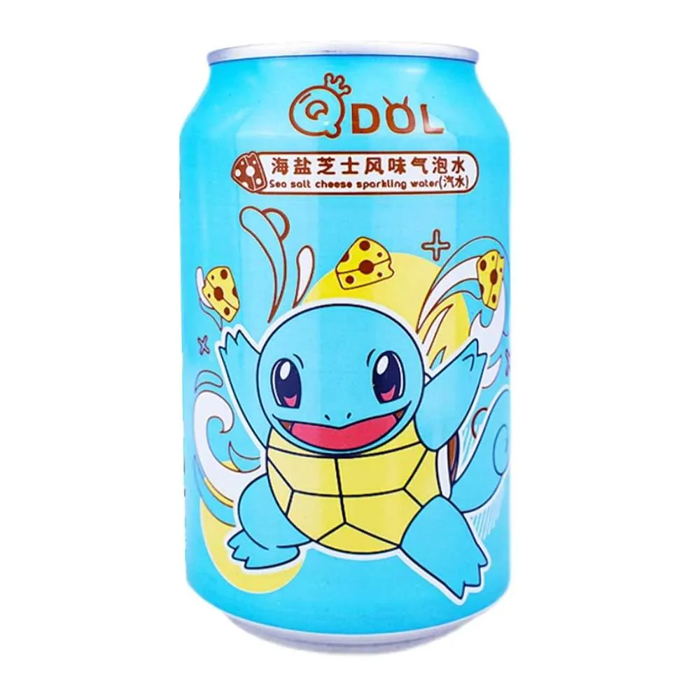 Qdol Squirtle Sea Salt Cheese, bevanda al gusto di formaggio salato da 330ml