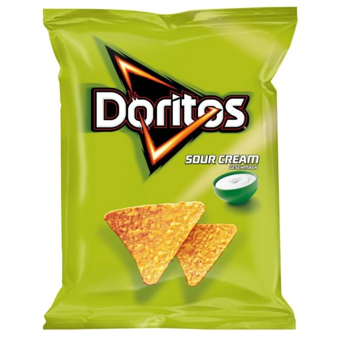 Doritos Sour&Cream, nachos alla panna acida da 125g