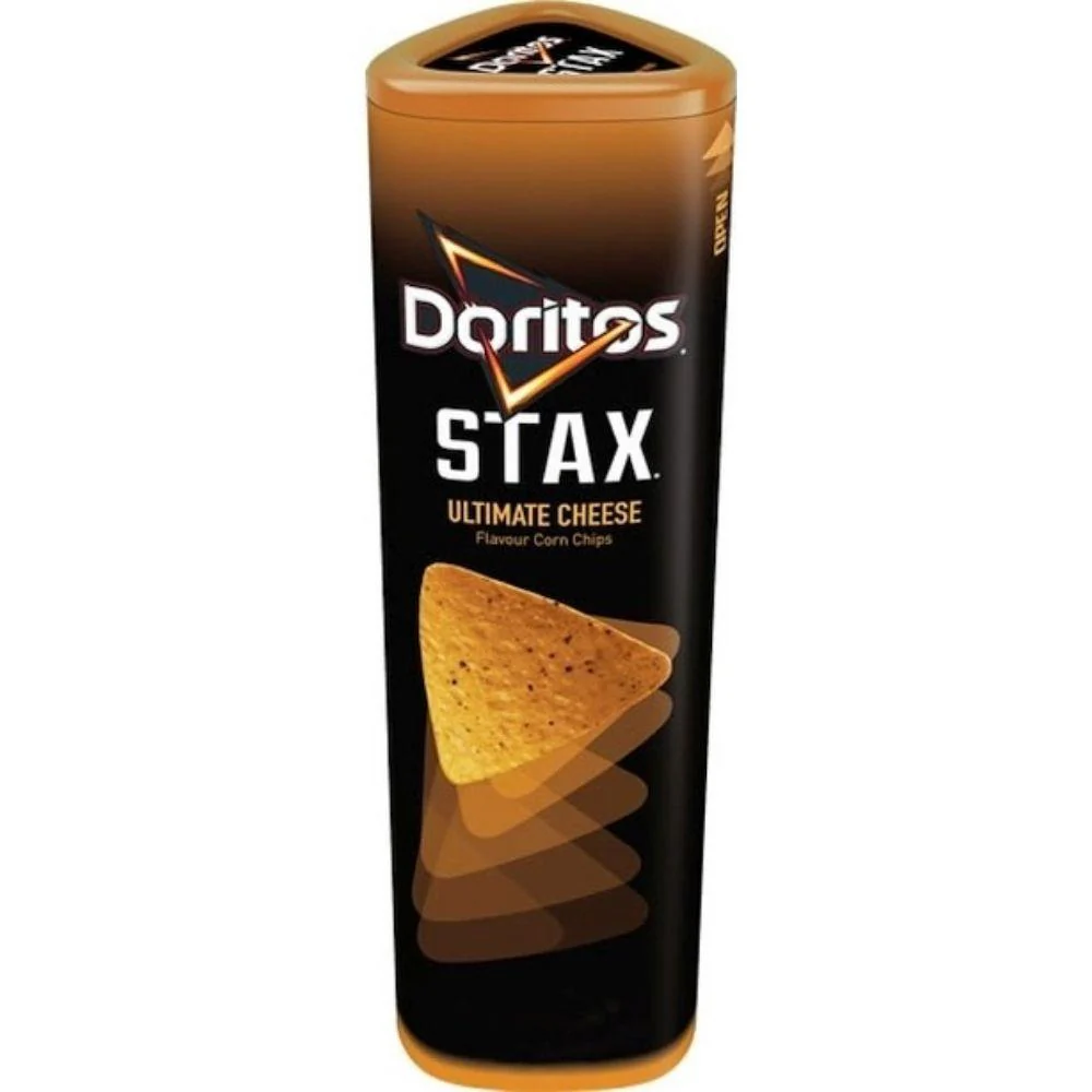 Doritos Stax Ultimate Cheese, nachos al formaggio da 170g