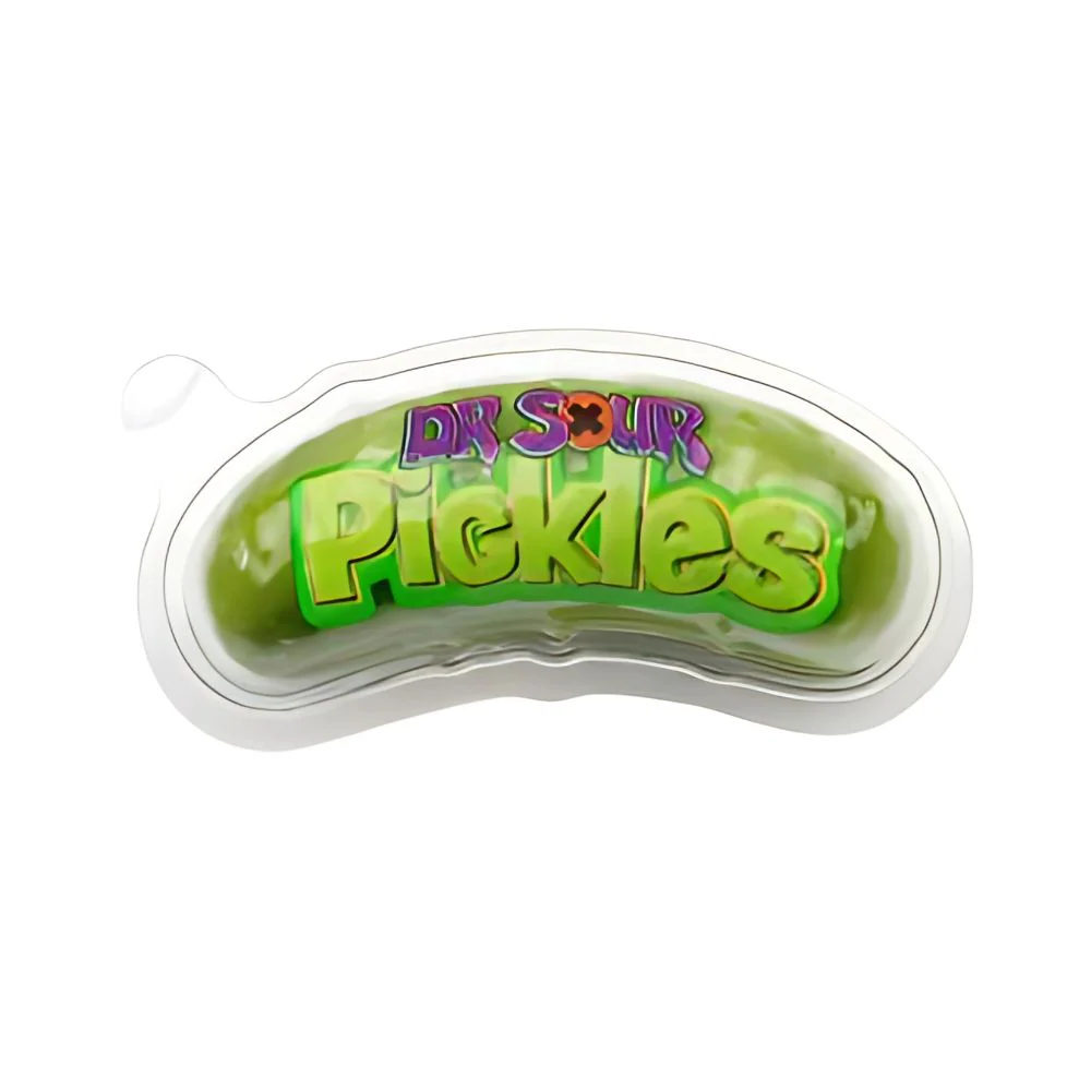 Dr. Sour Pickle Gummy, caramella gommosa a forma di cetriolo da 18g