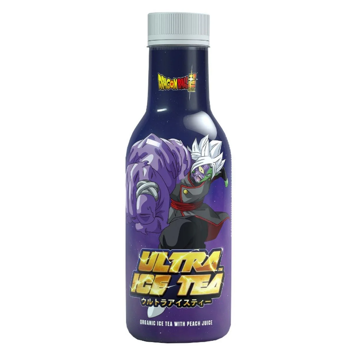 Dragon Ball Ice Tea Super Zamasu, tè alla pesca da 500ml