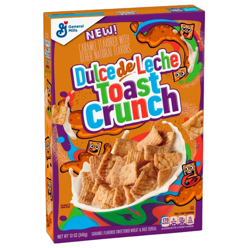 Dulce De Leche Toast Crunch, cereali alla cannella e caramello da 340g