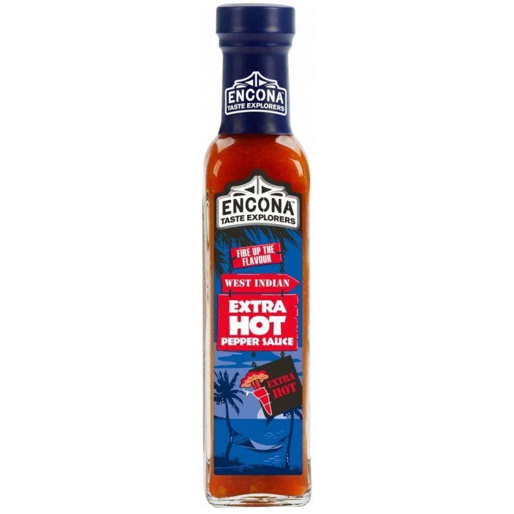 Encona Extra Hot Sauce, salsa extra piccante da 142ml