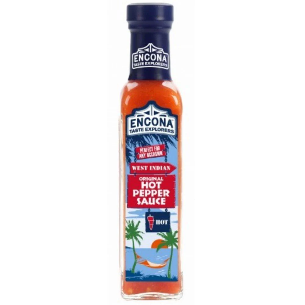 Encona Original Hot Pepper Sauce, salsa piccante da 142ml