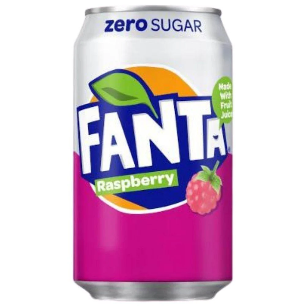 Fanta Raspberry Zero, bevanda al lampone da 330ml