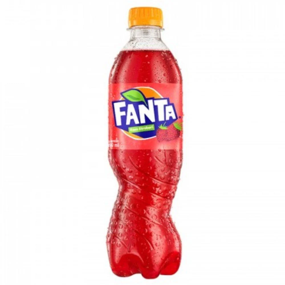 Fanta Strawberry, bevanda alla fragola da 390ml