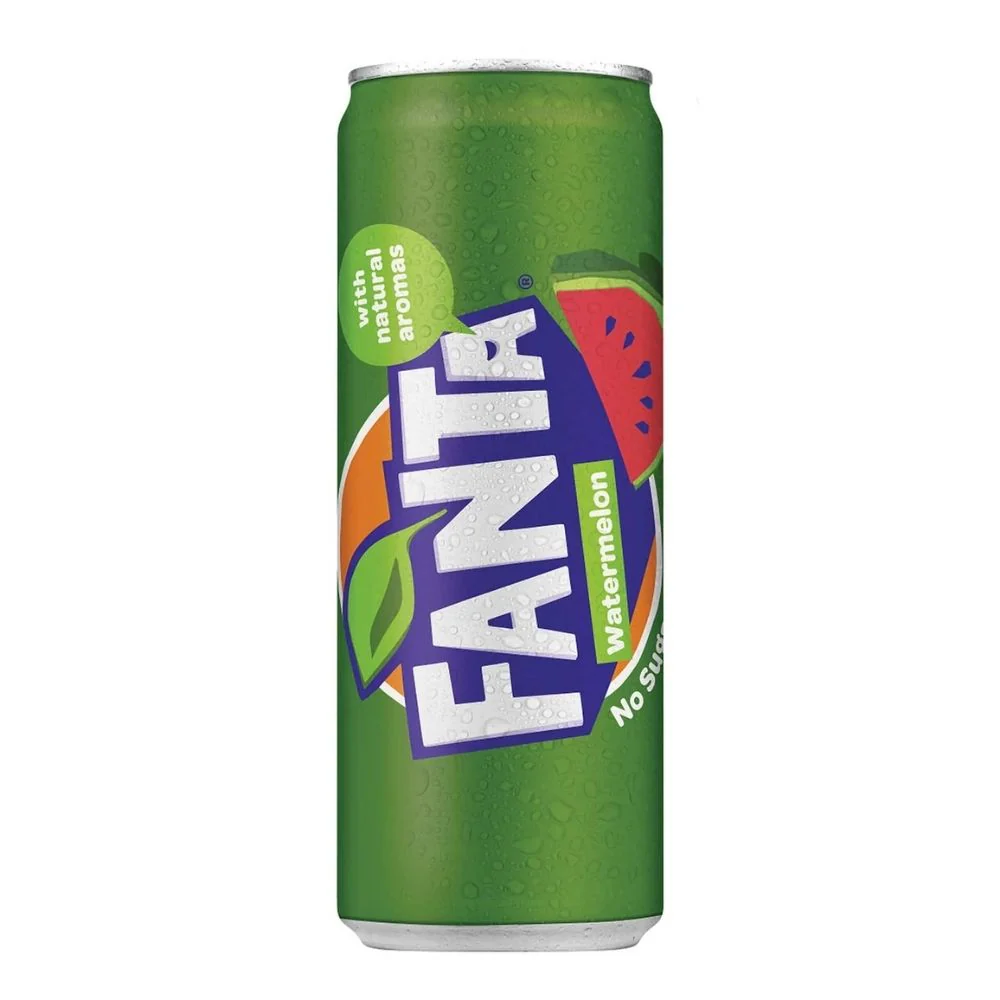 Fanta Watermelon No Sugar, bevanda all'anguria da 250ml