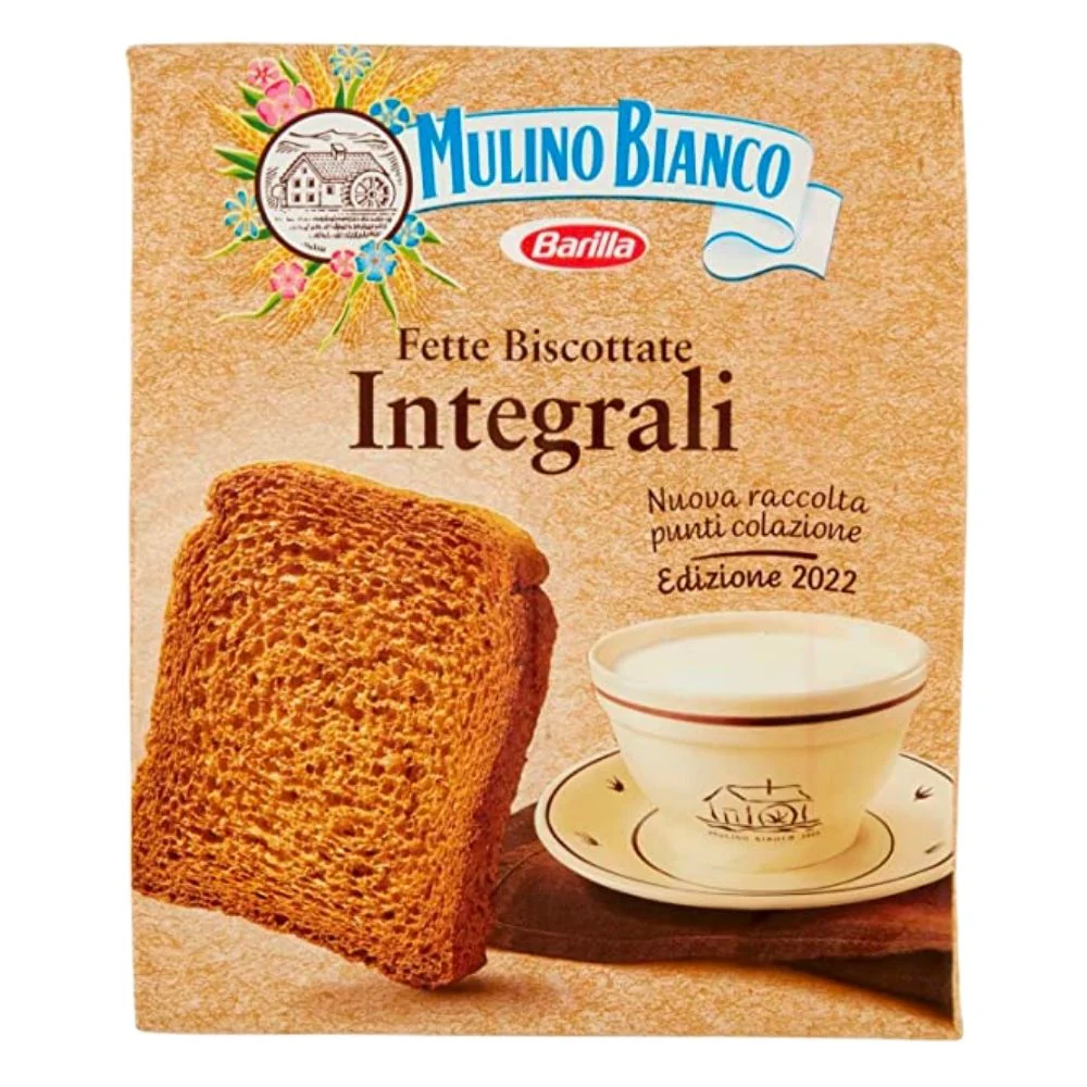 Fette Biscottate Integrali Mulino Bianco, fette biscottate integrali da 315g