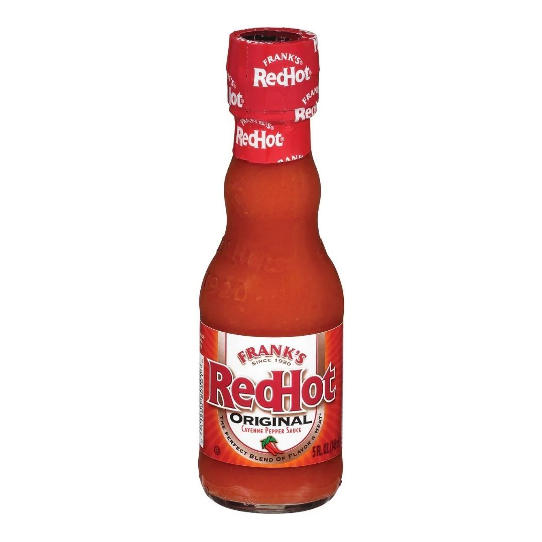 Frank's Red Hot Original Cayenne Pepper Sauce, salsa piccante al peperoncino di Cayenna da 148 ml