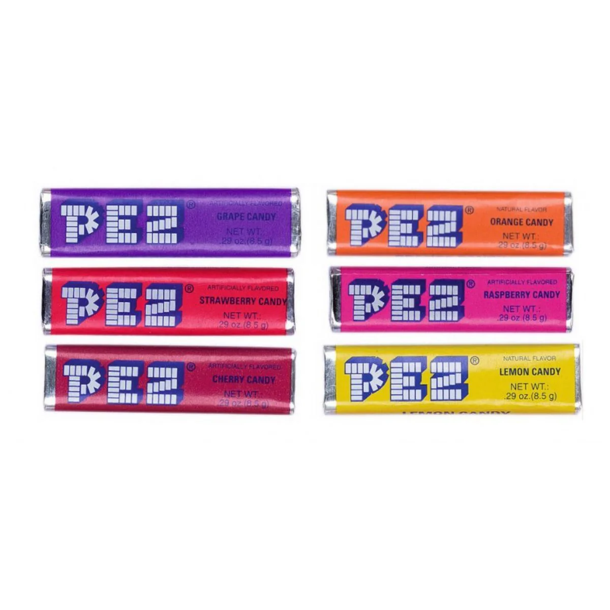 Fruit Pez Candy Refills, ricariche di caramelle per dispenser Frozen da 49g