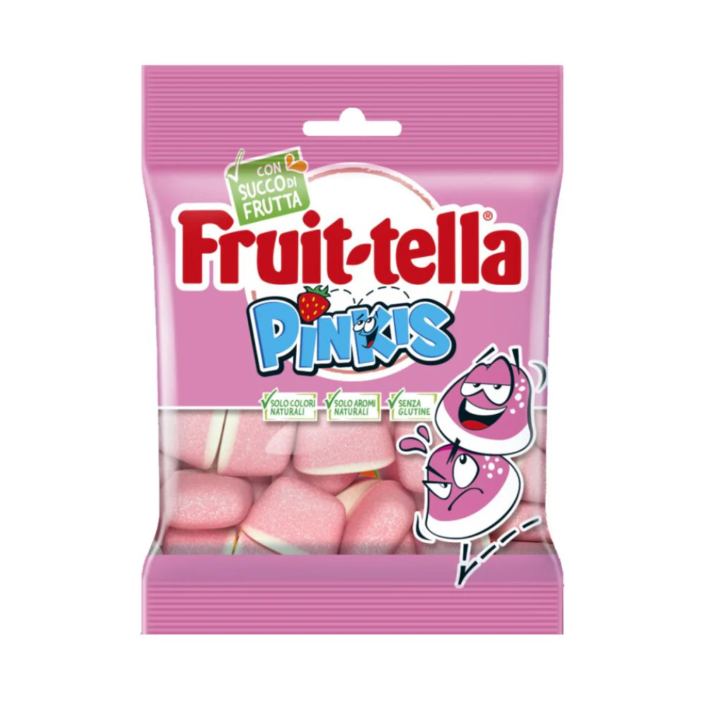 Fruittella Pinkies, caramelle gommose al gusto di fragola da 90g