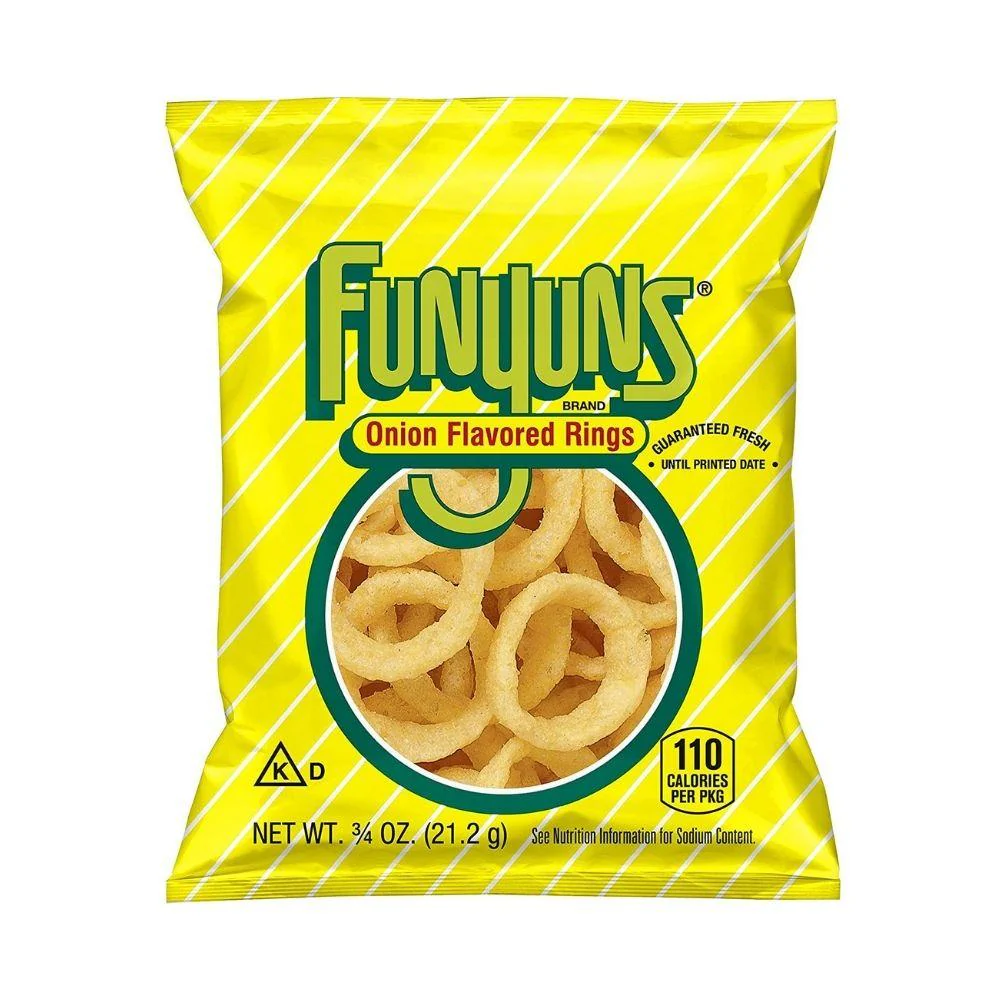 Funyuns Onion Flavored Rings, anelli di cipolla da 21g