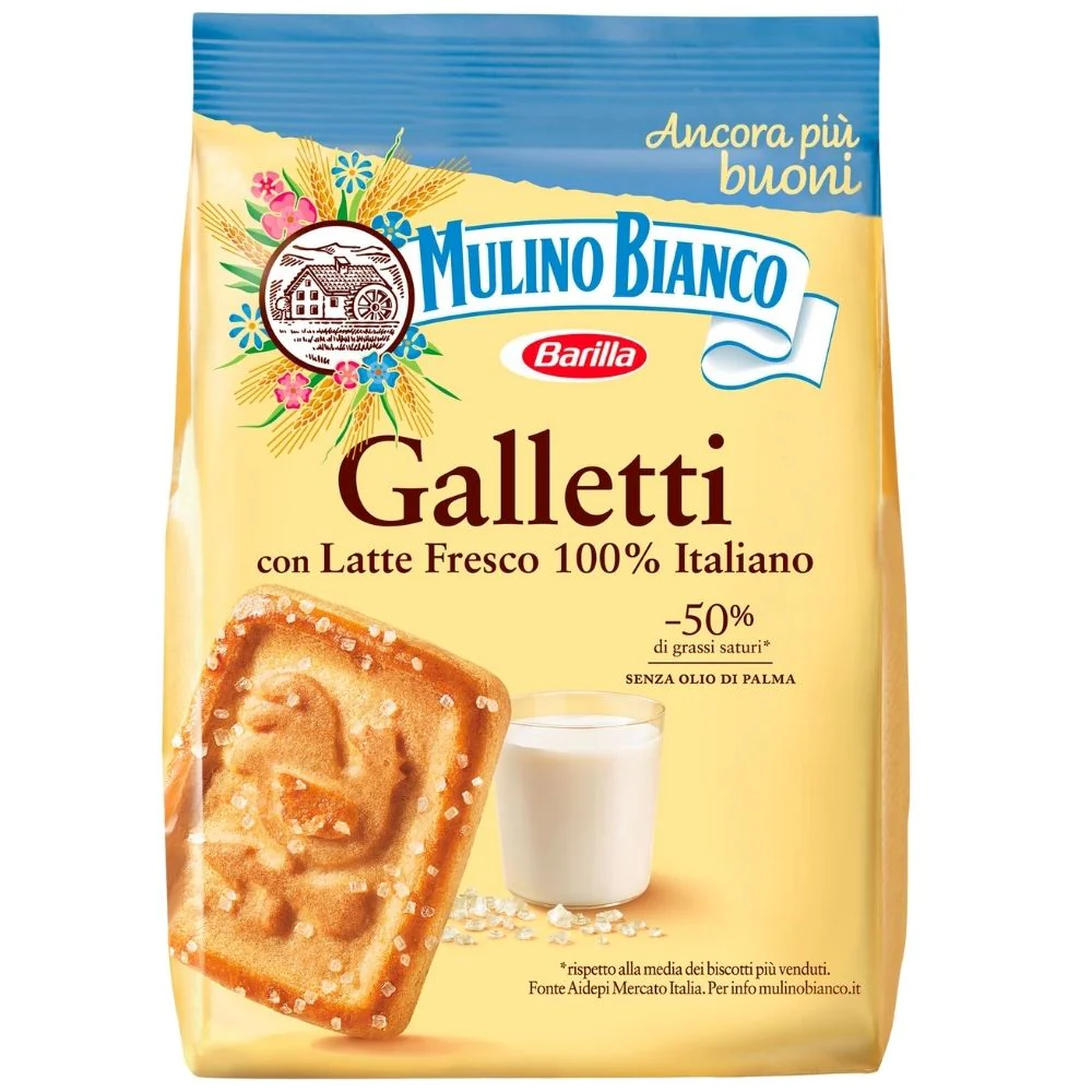 Galletti Mulino Bianco, biscotti frollini da 350g