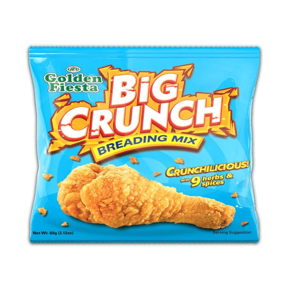 Golden Fiesta Big Crunch Breading Mix, panatura per carne da 60g