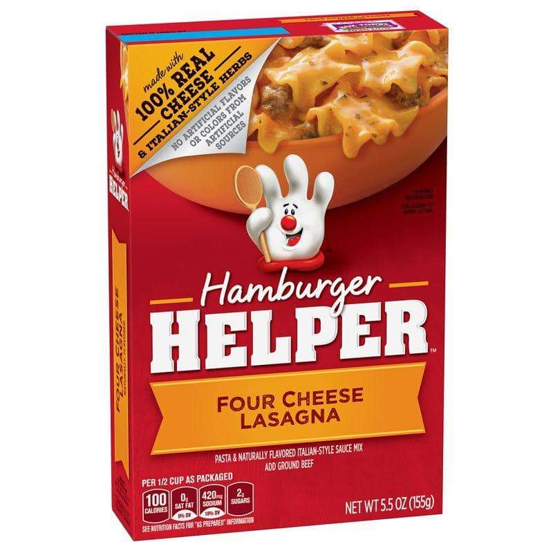 Hamburger Helper Real Cheese Lasagna, preparato per lasagna da 195g SCADENZA 05/04/2023