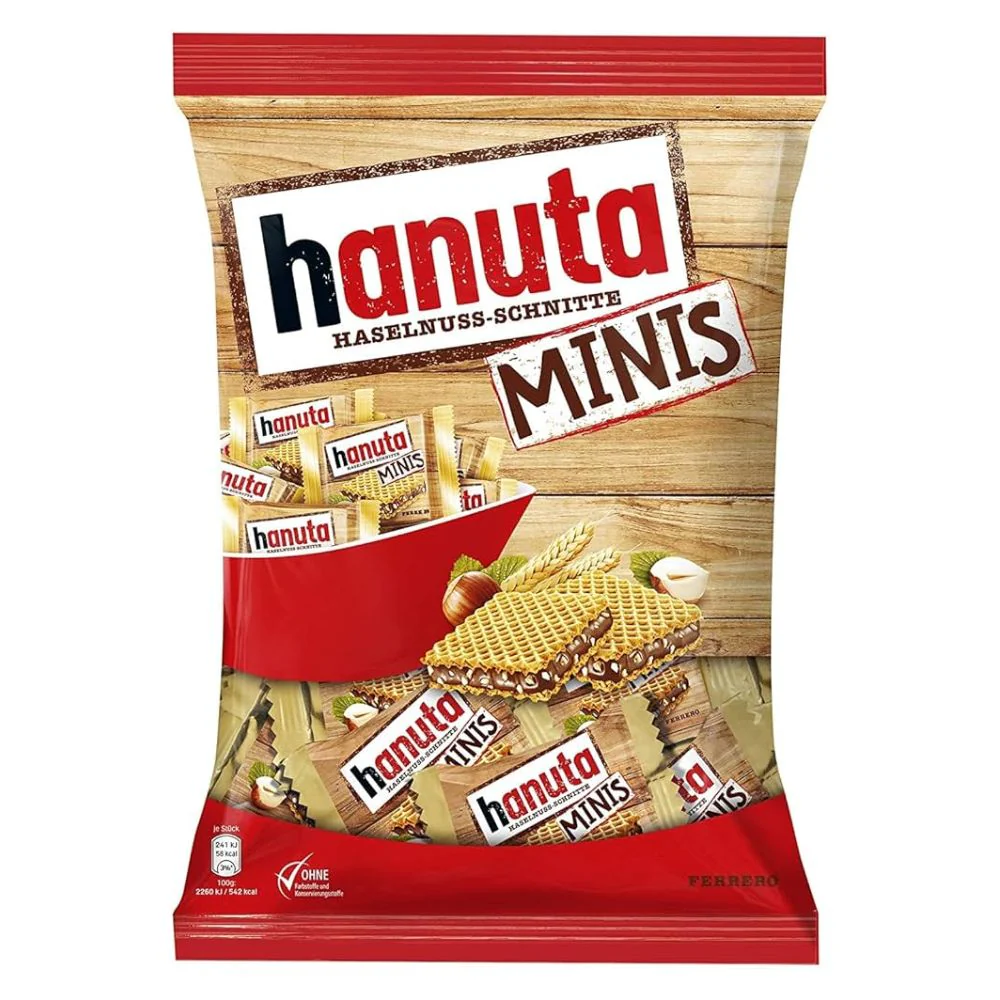 Hanuta Minis, wafer ripieni di crema alla nocciola da 200g